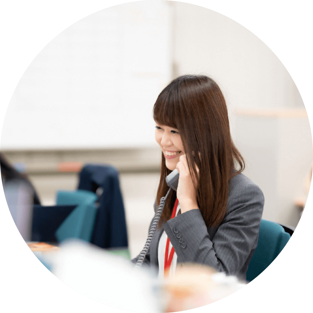 全工場空調完備。工場厚生棟は社員食堂があり、おいしい出来たての昼食が食べられます。